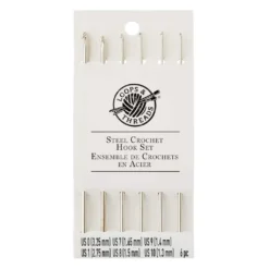 Buy ⭐ Steel Crochet Hook Set by Loops & Threads® 🌟