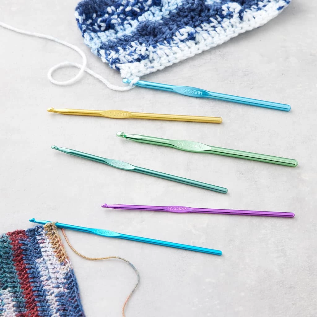 Best Pirce π― Anodized Crochet Hook Set by Loops & Threads®, E-J β¨ 4 Best Pirce π― Anodized Crochet Hook Set by Loops & Threads®, E-J β¨ - Image 2
