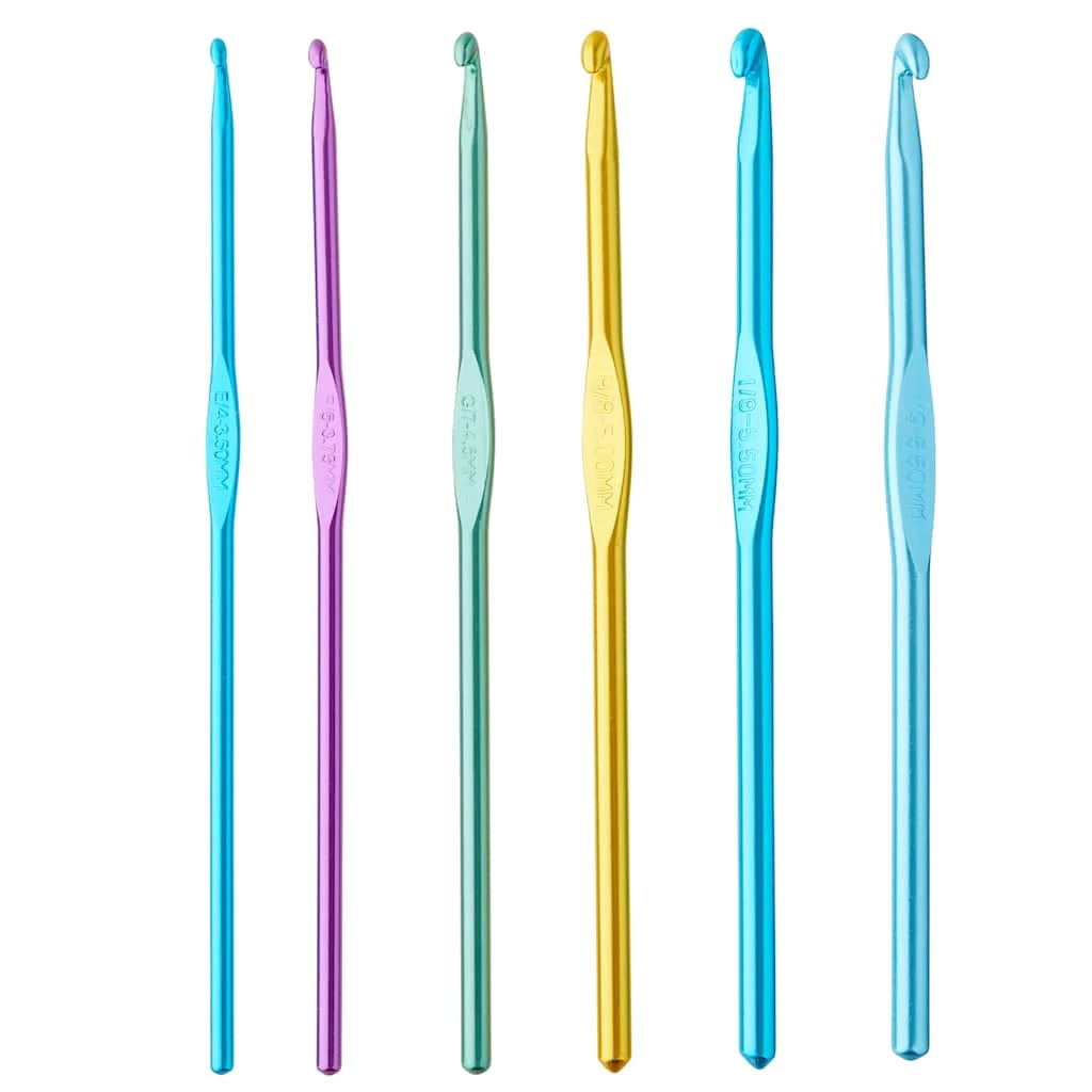 Best Pirce π― Anodized Crochet Hook Set by Loops & Threads®, E-J β¨ 5 Best Pirce π― Anodized Crochet Hook Set by Loops & Threads®, E-J β¨ - Image 3