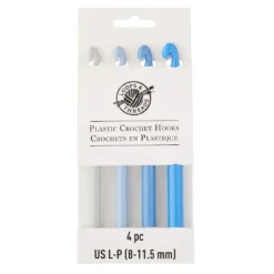 Best reviews of ⌛ Plastic Crochet Hook Set by Loops & Threads®, L-P 🥰