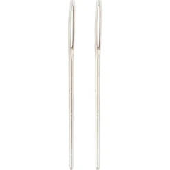 Best deal β¨ 24 Packs: 2 ct. (48 total) Steel Yarn Needles by Loops & Threads™ βοΈ