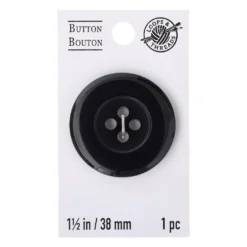 Top 10 🔔 1.5" Black Button by Loops & Threads™ ⌛