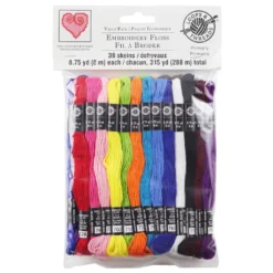 Cheapest π€© 12 Packs: 36 ct. (432 total) Primary Embroidery Floss by Loops & Threads™ π 7 Cheapest π€© 12 Packs: 36 ct. (432 total) Primary Embroidery Floss by Loops & Threads™ π -Cheap The Yarnova Store 10160903 1 1