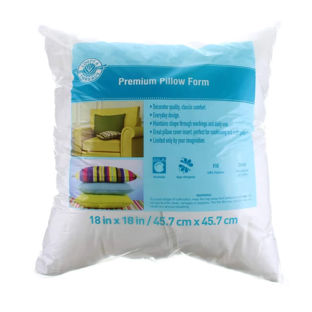 Best Sale π 6 Pack: Premium Pillow Form by Loops & Threads™, 18" x 18" π 3 Best Sale π 6 Pack: Premium Pillow Form by Loops & Threads™, 18" x 18" π