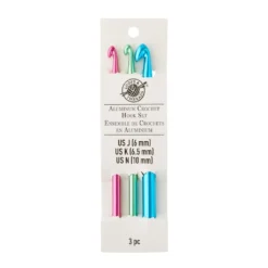 Cheapest ❤️ Aluminum Crochet Hook Set by Loops & Threads®, J/K/N ✨ 7 Cheapest ❤️ Aluminum Crochet Hook Set by Loops & Threads®, J/K/N ✨ -Cheap The Yarnova Store 10181081 30