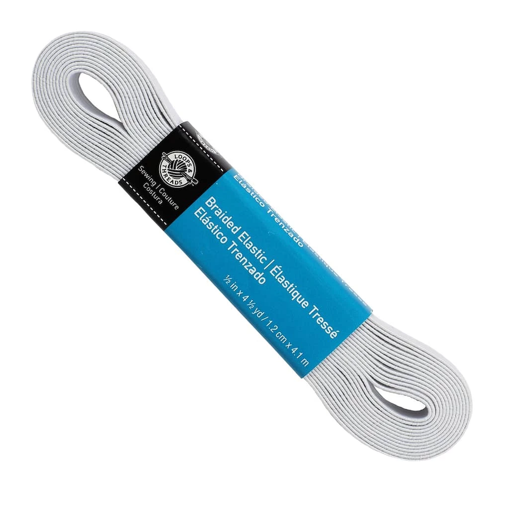 Cheap β 12 Pack: 1/2" Braided Elastic by Loops & Threads™ π 3 Cheap β 12 Pack: 1/2" Braided Elastic by Loops & Threads™ π