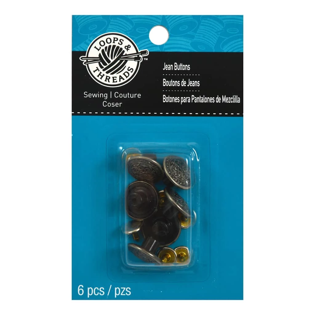 Top 10 βοΈ Silver Filigree Jean Buttons by Loops & Threads™ π 5 Top 10 βοΈ Silver Filigree Jean Buttons by Loops & Threads™ π - Image 3