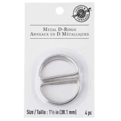 Promo ✨ Loops & Threads™ Metal D-Rings, 1 1/2" ✔️ -Cheap The Yarnova Store 10354238 30