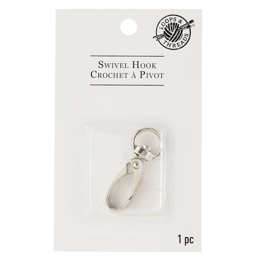 Flash Sale π₯ Silver Swivel Hook by Loops & Threads® π 5 Flash Sale π₯ Silver Swivel Hook by Loops & Threads® π - Image 3