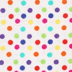 Discount 🎉 Multicolor Polka Dots Cotton Fabric by Loops & Threads® ⭐ -Cheap The Yarnova Store 10411621 31