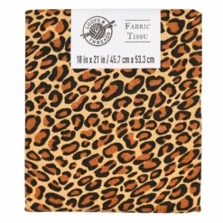 Cheap ❤️ Leopard Print Cotton Fabric by Loops & Threads® 😀