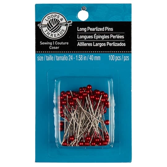 Best deal 🥰 Loops & Threads™ Long Pearlized Pins ❤️ 7 Best deal 🥰 Loops & Threads™ Long Pearlized Pins ❤️ - Image 5