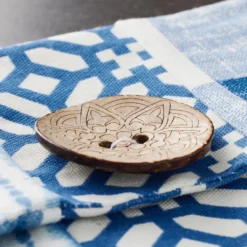 Discount ❤️ Large Coconut Design Button By Loops & Threads® ⭐ -Cheap The Yarnova Store 10509301 20