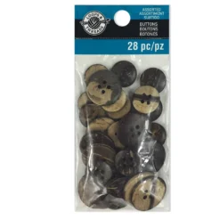 Best Pirce 💯 Favorite Findings Coconut Buttons By Loops & Threads® ⌛ -Cheap The Yarnova Store 10509305