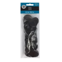 Wholesale ✔️ 12 Pack: Dark Brown Wooden Buttons Set by Loops & Threads® 👍