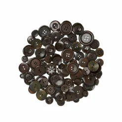 Cheap 🔥 Dark Brown Wooden Buttons By Loops & Threads® ⭐ -Cheap The Yarnova Store 10509320 12