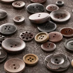 Cheap 🔥 Dark Brown Wooden Buttons By Loops & Threads® ⭐ -Cheap The Yarnova Store 10509320 20