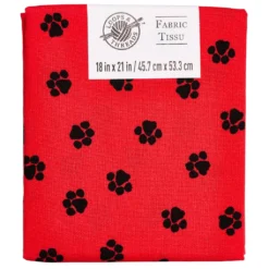 New 🔔 Paw Print Fabric By Loops & Threads® ⌛