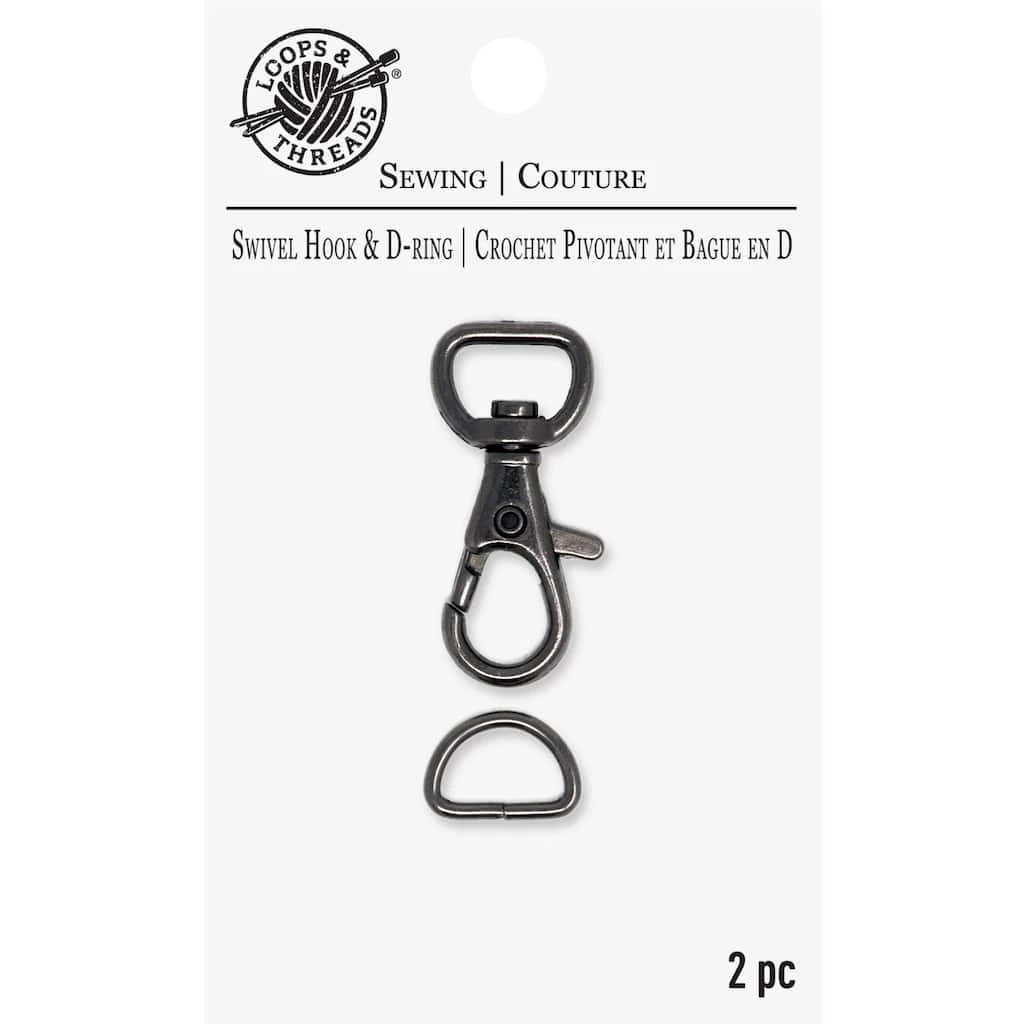 Flash Sale β Swivel Hook & D-Ring By Loops & Threads® π 3 Flash Sale β Swivel Hook & D-Ring By Loops & Threads® π