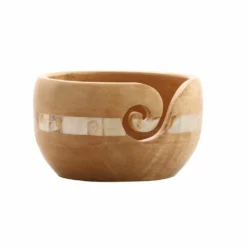 Cheap β Mango Wood Yarn Bowl with β Mother of Pearl by Loops & Threads™ βοΈ