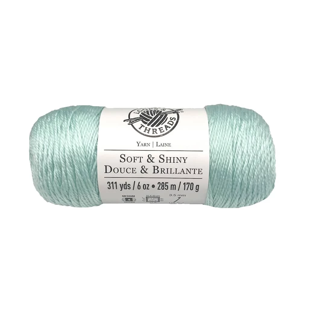 Cheap β¨ Soft & Shiny Solid Yarn by Loops & Threads® π 3 Cheap β¨ Soft & Shiny Solid Yarn by Loops & Threads® π