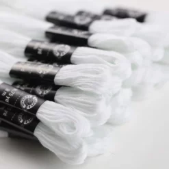 Best Pirce ⌛ 12 Packs: 36 ct. (432 total) White Embroidery Floss Pack by Loops & Threads® 🤩 -Cheap The Yarnova Store 10593169 4 1