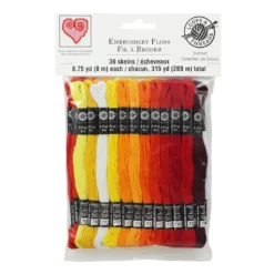 Best Pirce ✨ Sunset Embroidery Floss Pack by Loops & Threads®, 36ct. ✔️