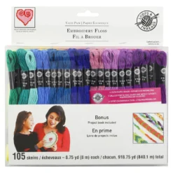 Best Sale 🌟 12 Pack: Embroidery Floss Value Pack by Loops & Threads® 🛒