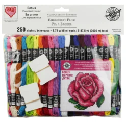 Budget ✔️ Embroidery Floss Value Pack by Loops & Threads®, 250ct. 👍