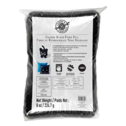 Wholesale 😀 8 Pack: Classic Black Fiber Fill by Loops & Threads®, 8oz. 😀