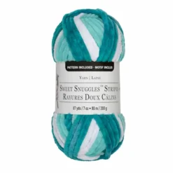 New ✨ 18 Pack: Sweet Snuggles™ Stripes Yarn by Loops & Threads® 😀 -Cheap The Yarnova Store 10621521 1