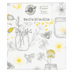 Wholesale π€© Gray & Yellow Mason Cotton Fabric by Loops & Threads™ π§¨