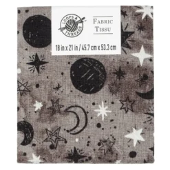 Cheapest ✔️ Gray Night Sky Cotton Fabric by Loops & Threads™ ⌛