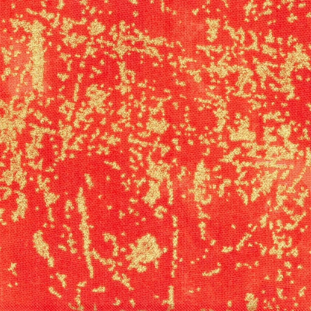 Discount ⭐ Red & Yellow Cotton Fabric by Loops & Threads™ ⌛ 4 Discount ⭐ Red & Yellow Cotton Fabric by Loops & Threads™ ⌛ - Image 2