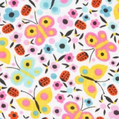 Flash Sale 🧨 Colorful Butterflies Cotton Fabric by Loops & Threads™ ⭐ -Cheap The Yarnova Store 10631295 3