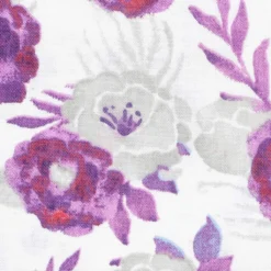Discount ❤️ Purple & Gray Floral Cotton Fabric by Loops & Threads™ 😍 -Cheap The Yarnova Store 10631296 3
