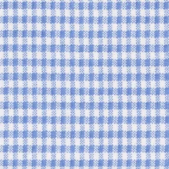 Hot Sale 👍 Blue & White Plaid Cotton Fabric by Loops & Threads™ 😍 -Cheap The Yarnova Store 10631300 3