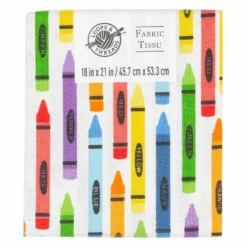 Cheap 🤩 Multicolor Crayon Cotton Fabric by Loops & Threads™ ❤️