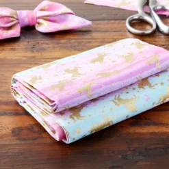 Deals 😍 Multicolor Unicorn Cotton Fabric Bundle by Loops & Threads™ 👍 -Cheap The Yarnova Store 10631325 20