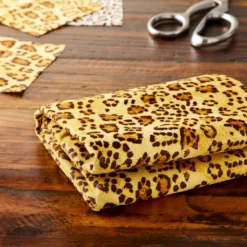 Discount ⌛ Cheetah Print Cotton Fabric Bundle by Loops & Threads™ 🔥 -Cheap The Yarnova Store 10631335 20