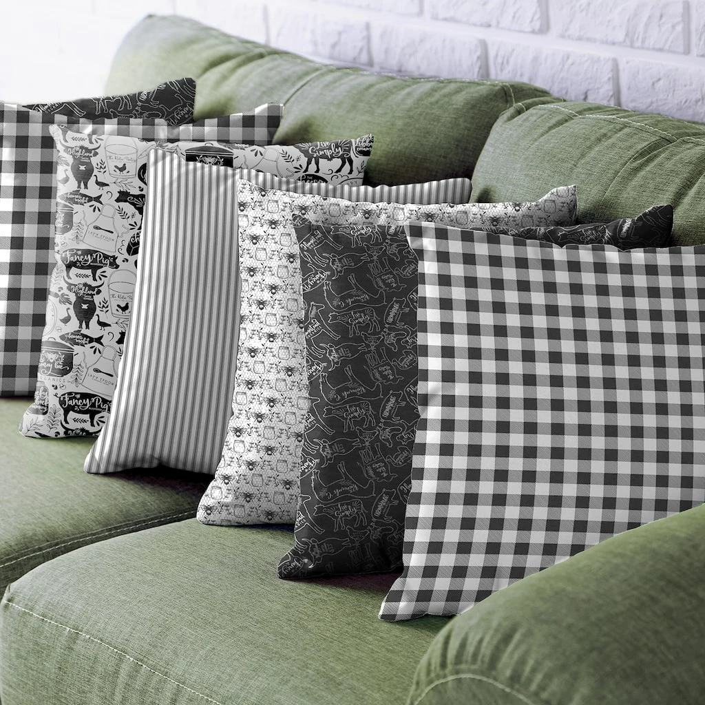 Hot Sale 𧨠Black & White Farmhouse Cotton Fabric Bundle by Loops & Threads™ β 5 Hot Sale 𧨠Black & White Farmhouse Cotton Fabric Bundle by Loops & Threads™ β - Image 3