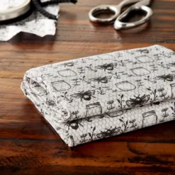 Discount ✨ Black & White Bees Cotton Fabric Bundle by Loops & Threads™ ⭐ -Cheap The Yarnova Store 10631340 20