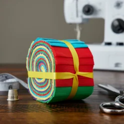 Hot Sale ✨ Bright Solid Cotton Fabric Strips by Loops & Threads™ 🧨 -Cheap The Yarnova Store 10631346 20