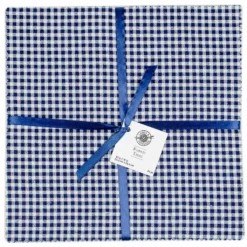 Top 10 🥰 Navy & White Checkered Cotton Fabric Squares by Loops & Threads™ 🤩
