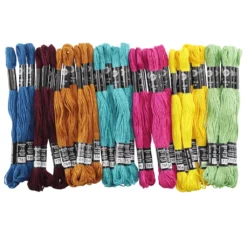Best reviews of 😉 12 Packs: 36 ct. (432 total) Uptown Brights Embroidery Floss by Loops & Threads® 💯
