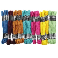 Buy 🔔 Uptown Brights Embroidery Floss by Loops & Threads®, 36ct. ⌛