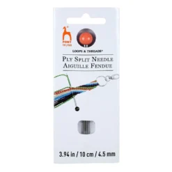 Best reviews of 🌟 12 Pack: Pony® Ply Split Needle by Loops & Threads®, 4.5mm x 10cm 👍 -Cheap The Yarnova Store 10638763 1 1