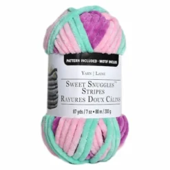 New ✨ 18 Pack: Sweet Snuggles™ Stripes Yarn by Loops & Threads® 😀 -Cheap The Yarnova Store 10640115 1