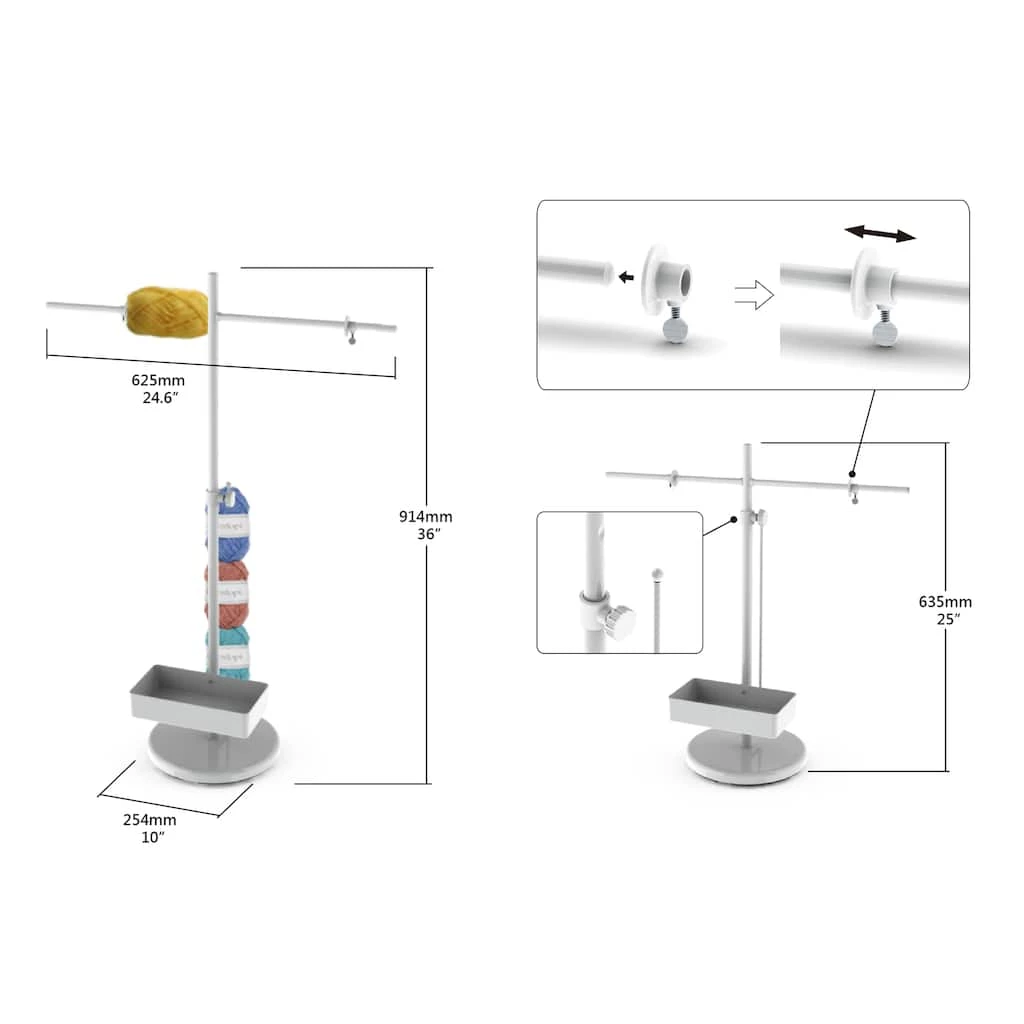 Promo ✔️ Standing Yarn Roller by Loops & Threads® ❤️ 5 Promo ✔️ Standing Yarn Roller by Loops & Threads® ❤️ - Image 3