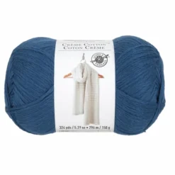 New ⌛ 15 Pack: Crème Cotton™ Yarn by Loops & Threads® ⌛ -Cheap The Yarnova Store 10663317 1